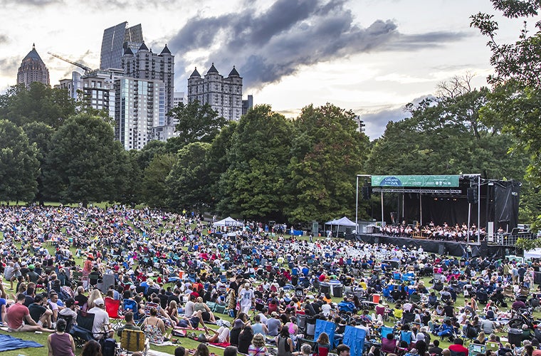 Atlanta Symphony Orchestra in Piedmont Park