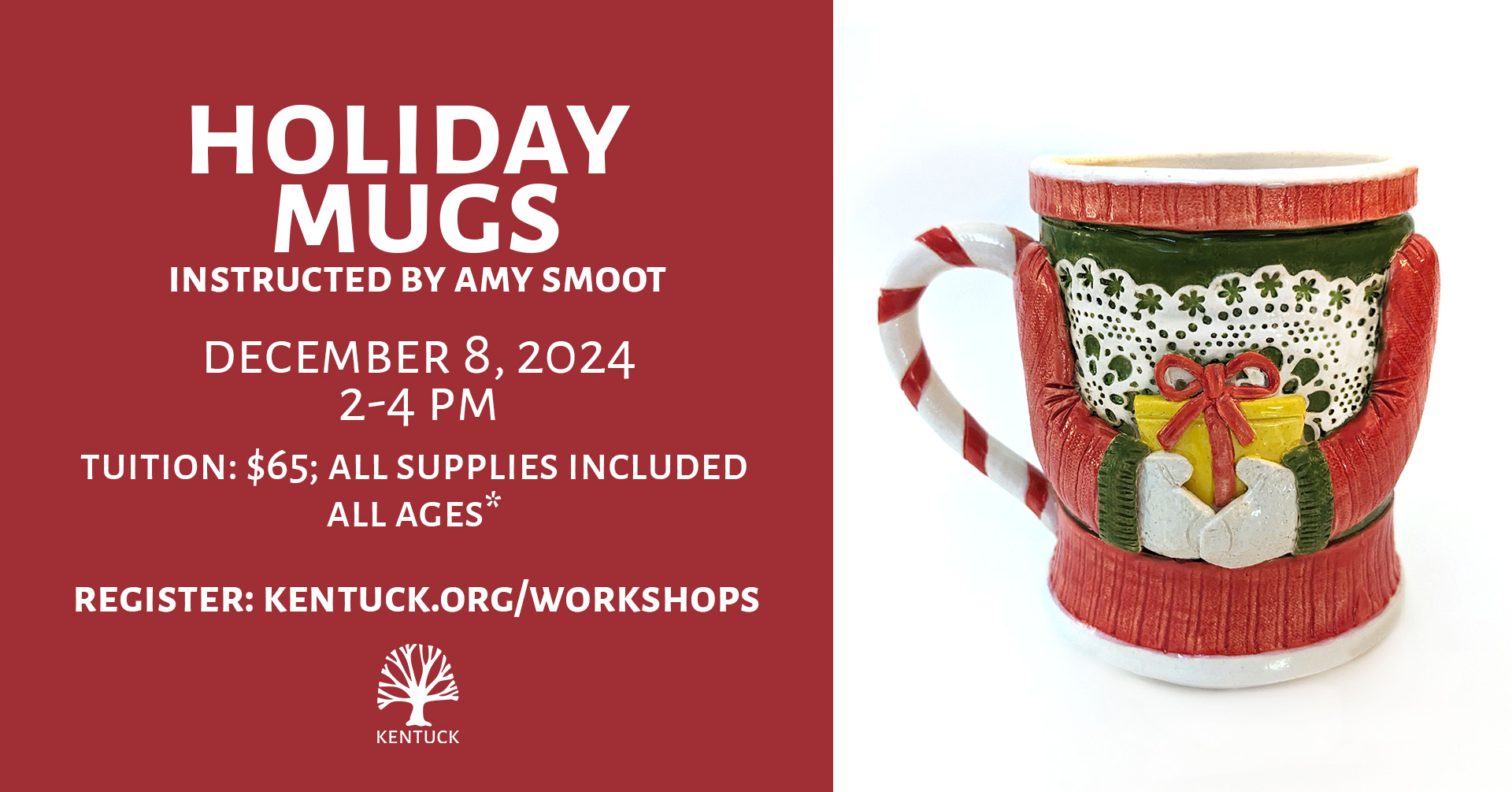 Holiday Mugs with Amy Smoot: December 2024