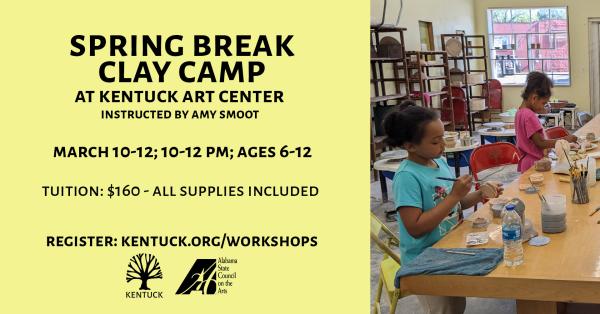 Spring Break Clay Camp 2025 with Amy Smoot