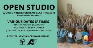 Open Studio: Friday January 3, 1-4pm cover picture