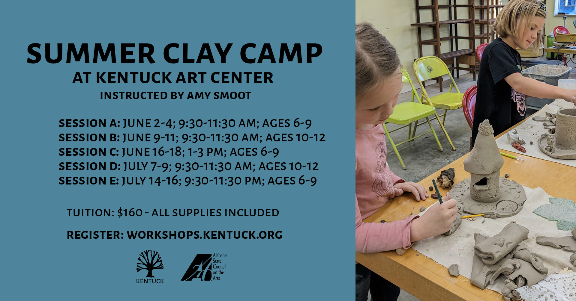 Summer Clay Camps: 2025