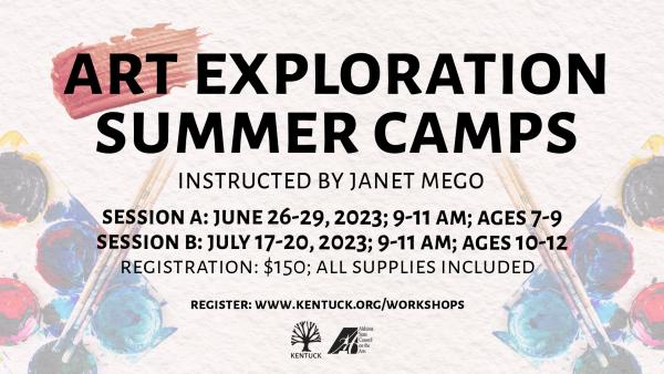 Art Exploration Summer Camps: 2023