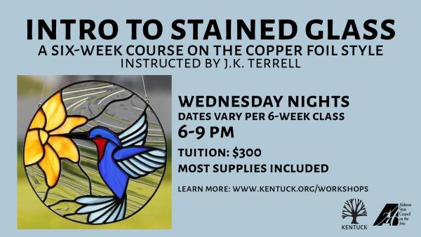 Introduction to Stained Glass with J.K. Terrell: 2025