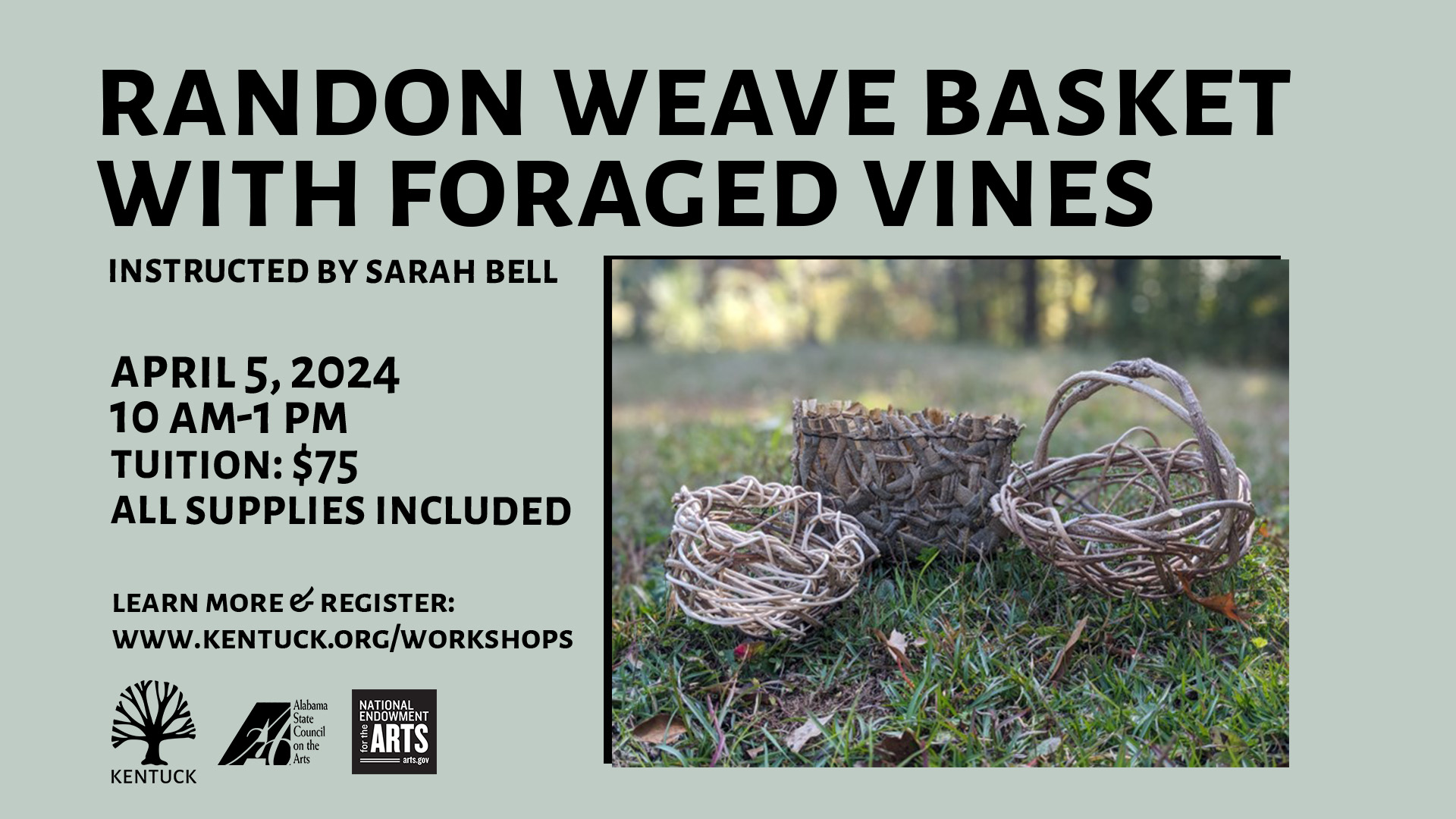 Random Weave Basket with Sarah Bell cover image