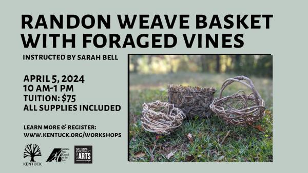 Random Weave Basket with Sarah Bell