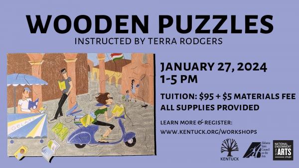 Wooden Puzzles with Terra Rodgers