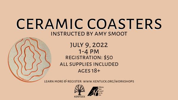 Ceramic Coasters with Amy Smoot