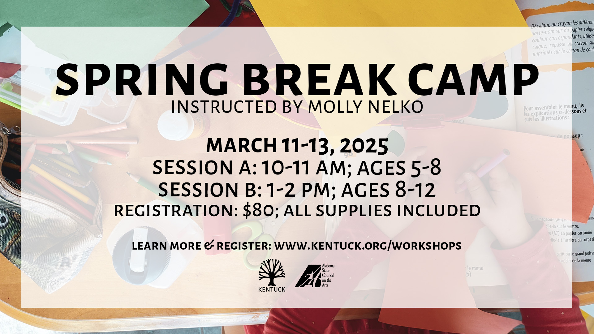 Spring Break Camp at Kentuck-March 2025 cover image