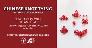 Registration for Chinese Knot Tying with Sarah Bell cover picture