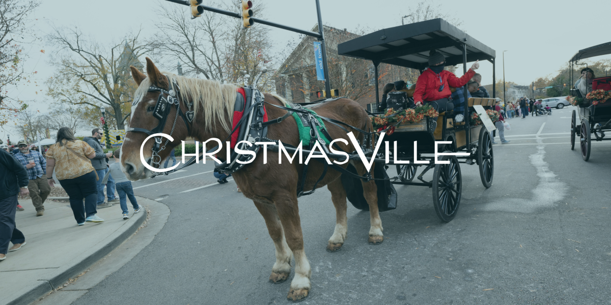 ChristmasVille Horse and Carriage Rides