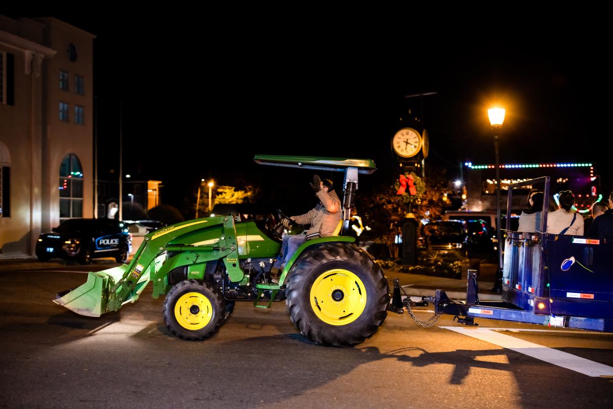 Hay Ride Attendant Belmont's Christmas Village Eventeny