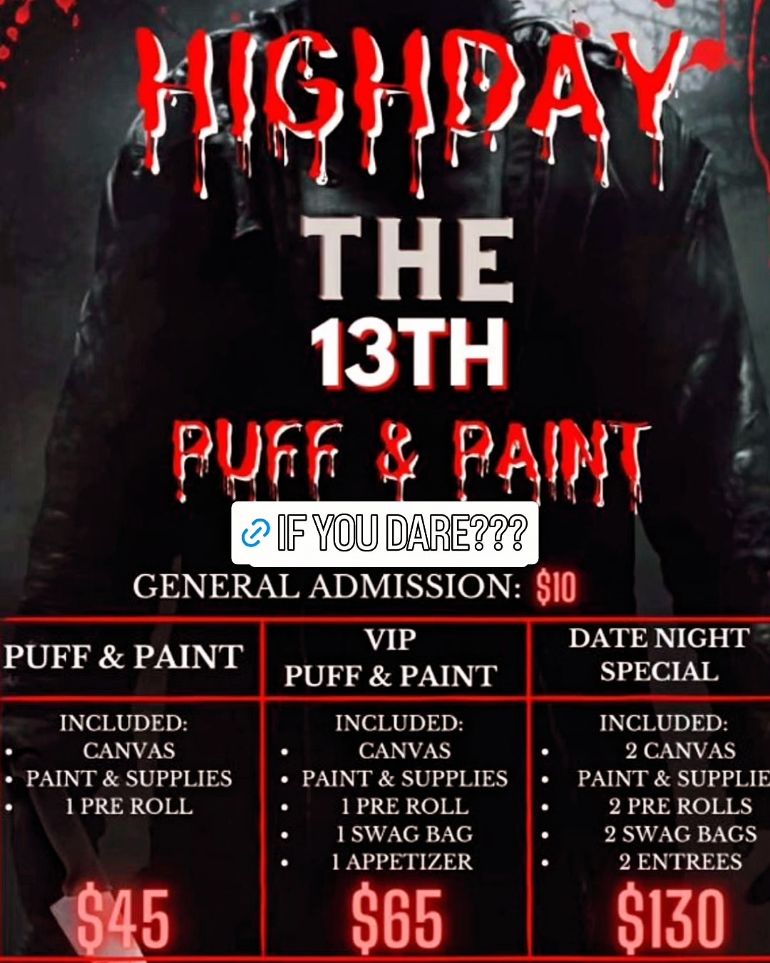 Puff & Paint - Highday the 13th - Copy cover image