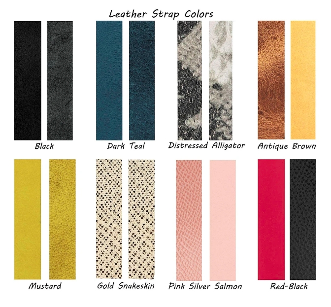 Leather Strap Colors for Clutch WORKSHOP w/Lisa Ditty
