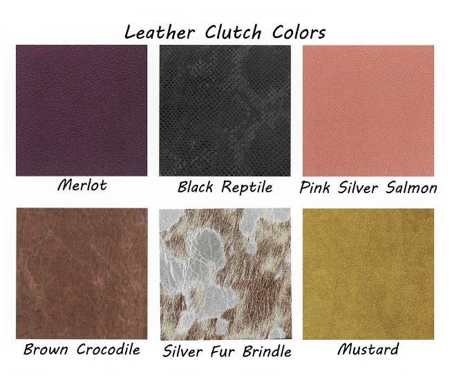 Leather Clutch Colors WORKSHOP w/Lisa Ditty