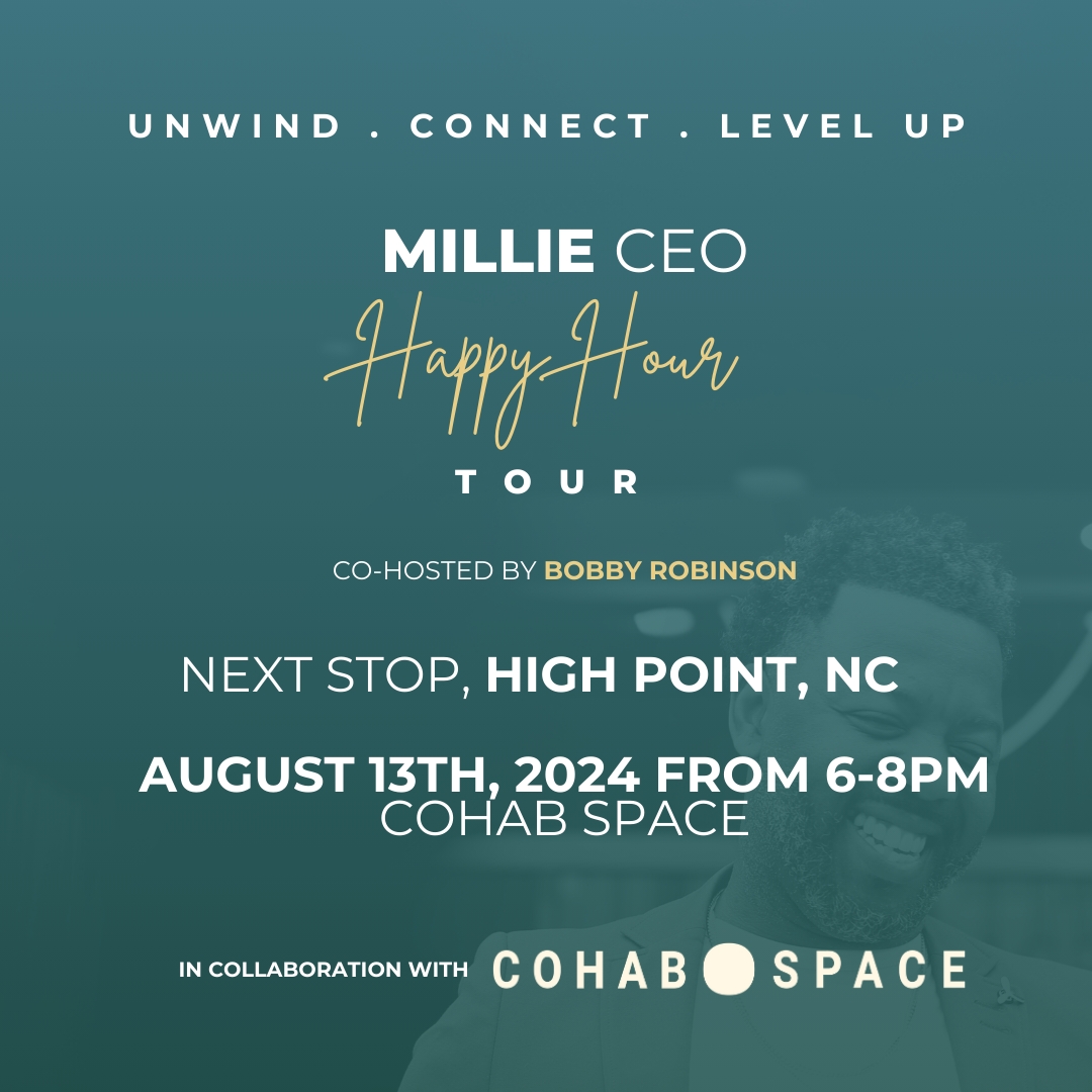 Millie CEO Happy Hour Tour