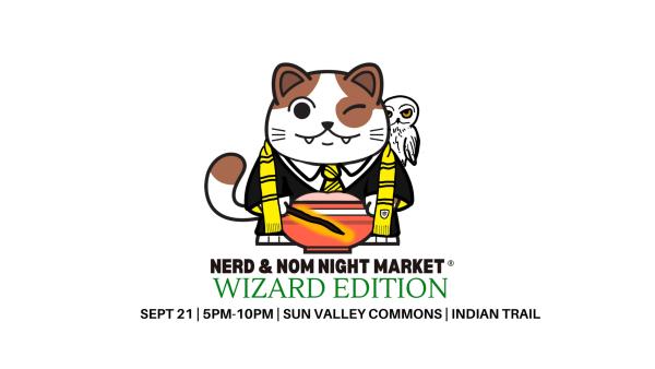 Nerd and Nom Market (Wizard Edition)