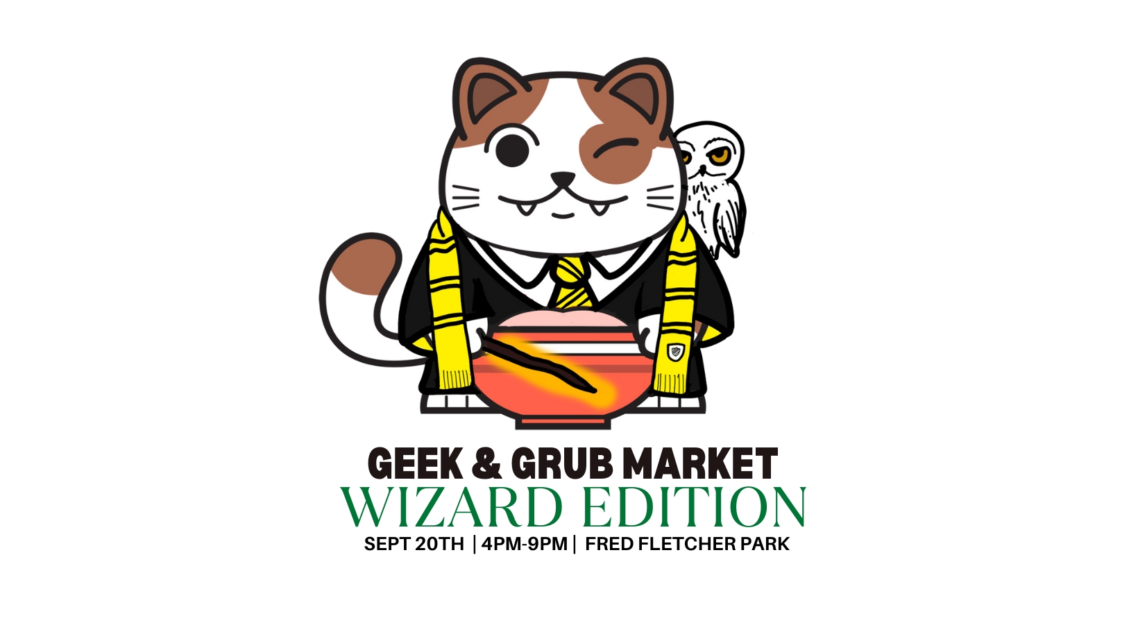 Raleigh Geek and Grub Market (Wizard Edition)