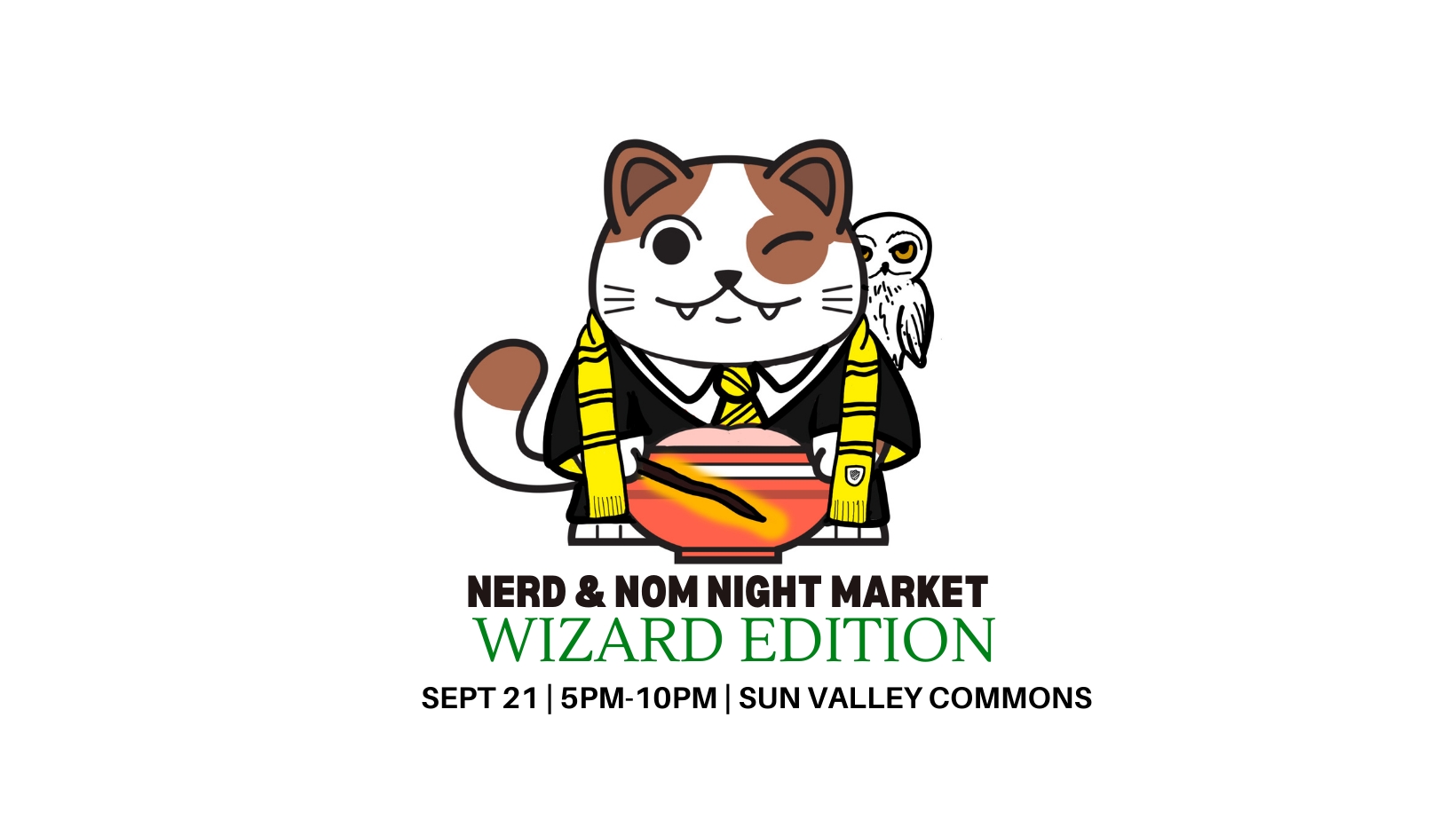 Nerd and Nom Market (Wizard Edition) cover image