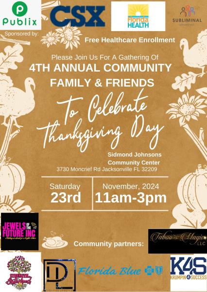 4th  Annual Community Thanksgiving Luncheon