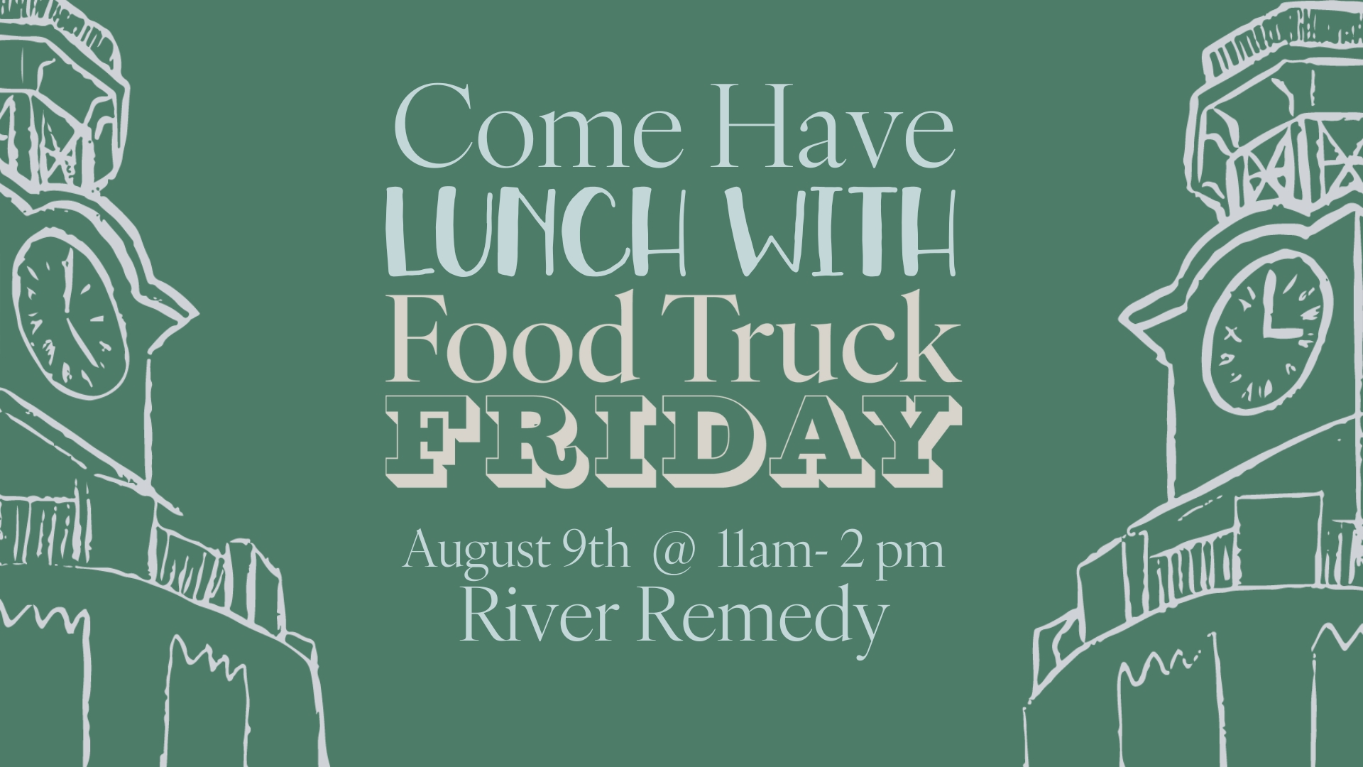 August Food Truck Friday Rome Georgia cover image