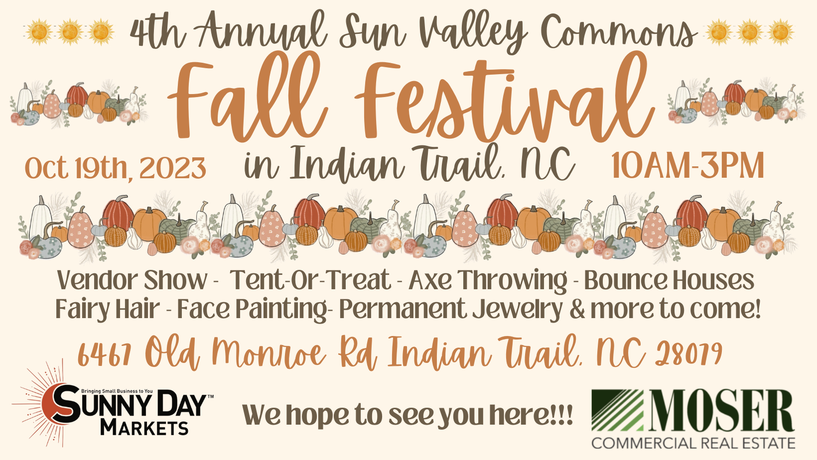 4th Annual Sun Valley Commons Fall Festival