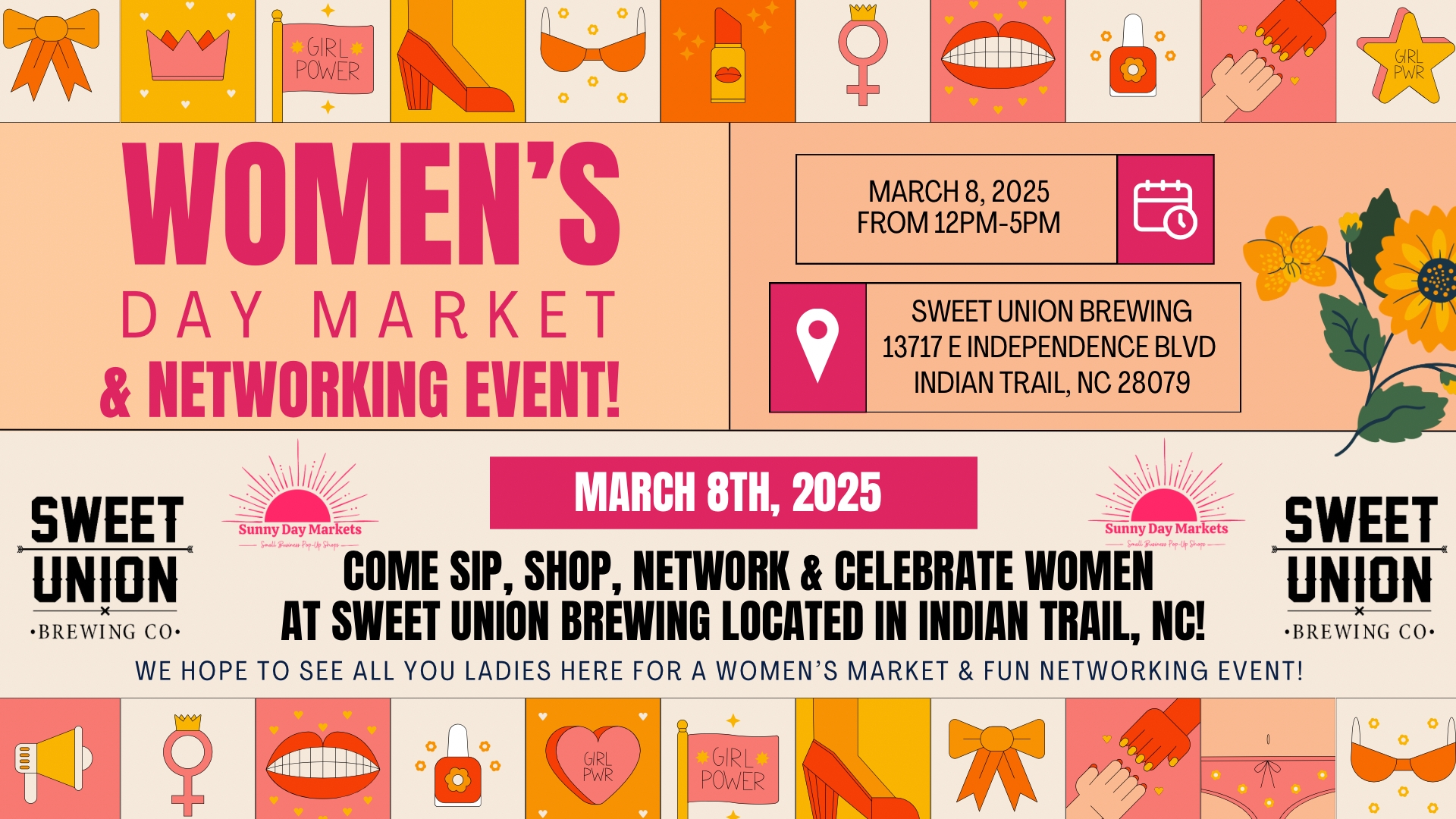 Women's Day Market at Sweet Union Brewing