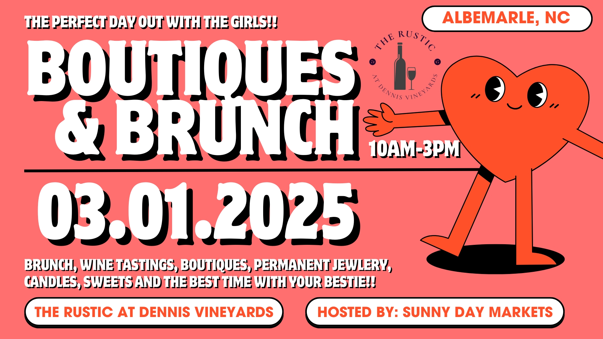 Boutiques & Brunch - Dennis Vineyards