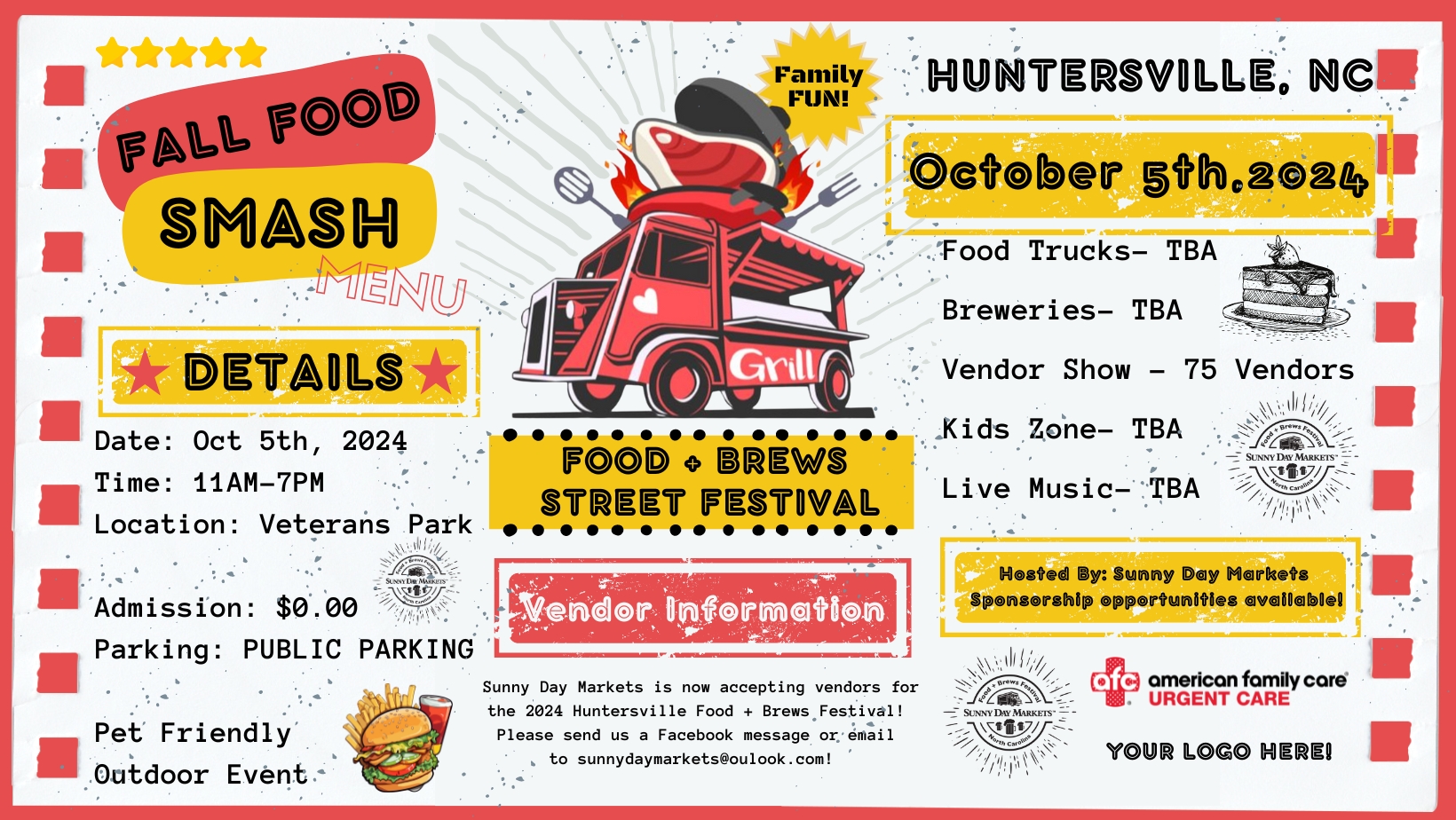 Huntersville Food + Brews Festival