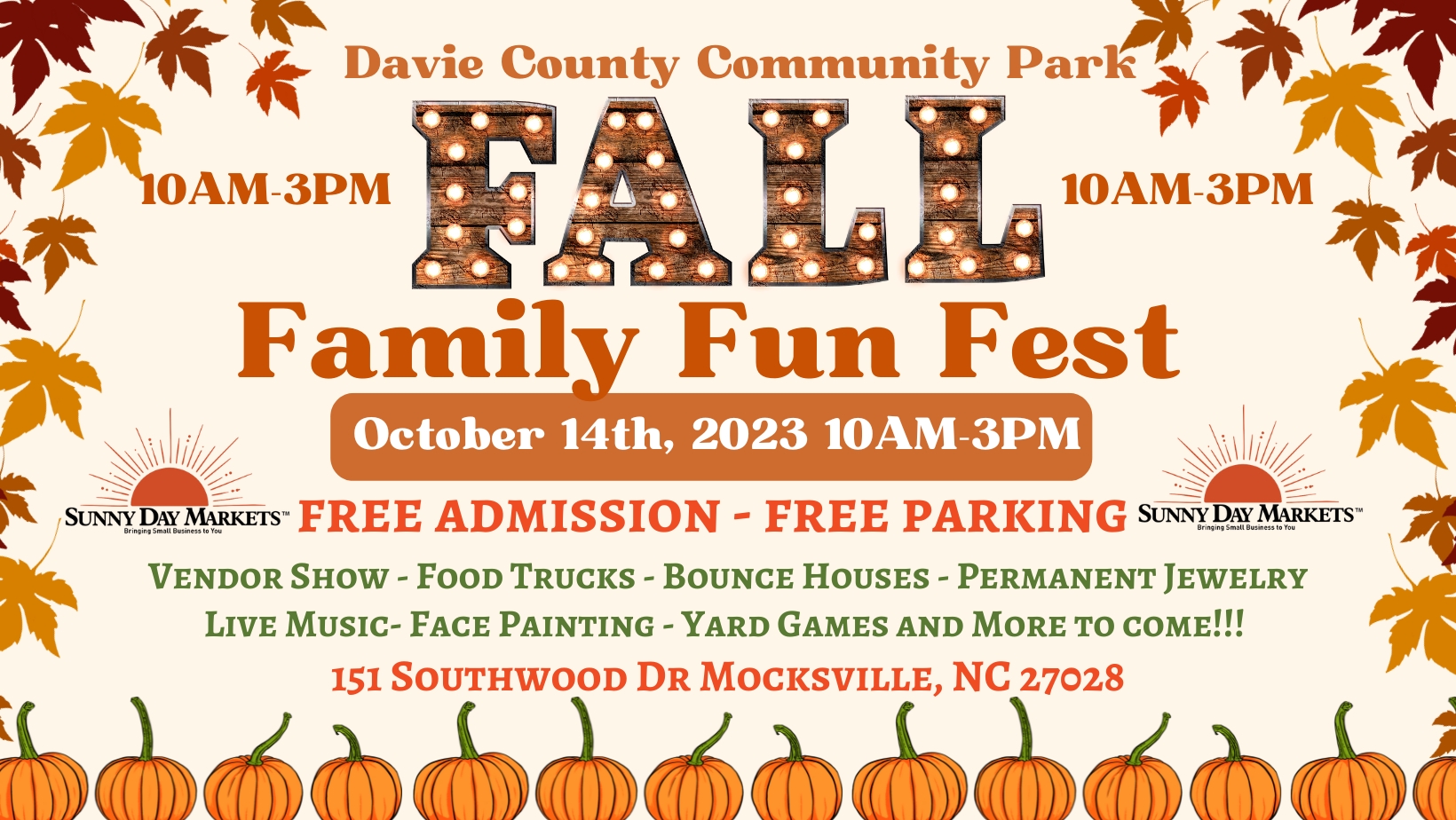 Fall Family Fun Fest (Mocksville, NC) Fall Family Fun Day Eventeny