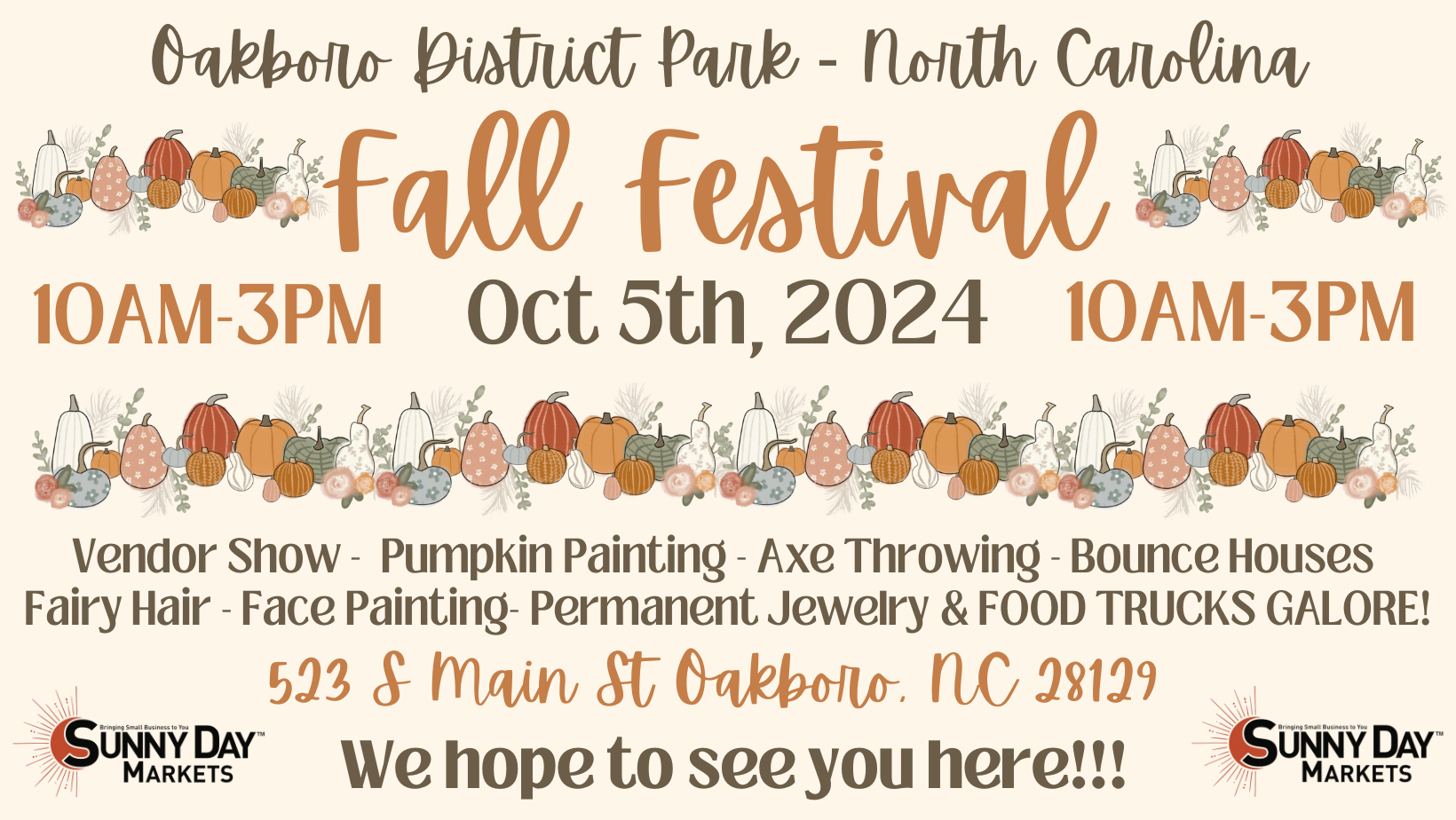 Oakboro Fall Festival cover image