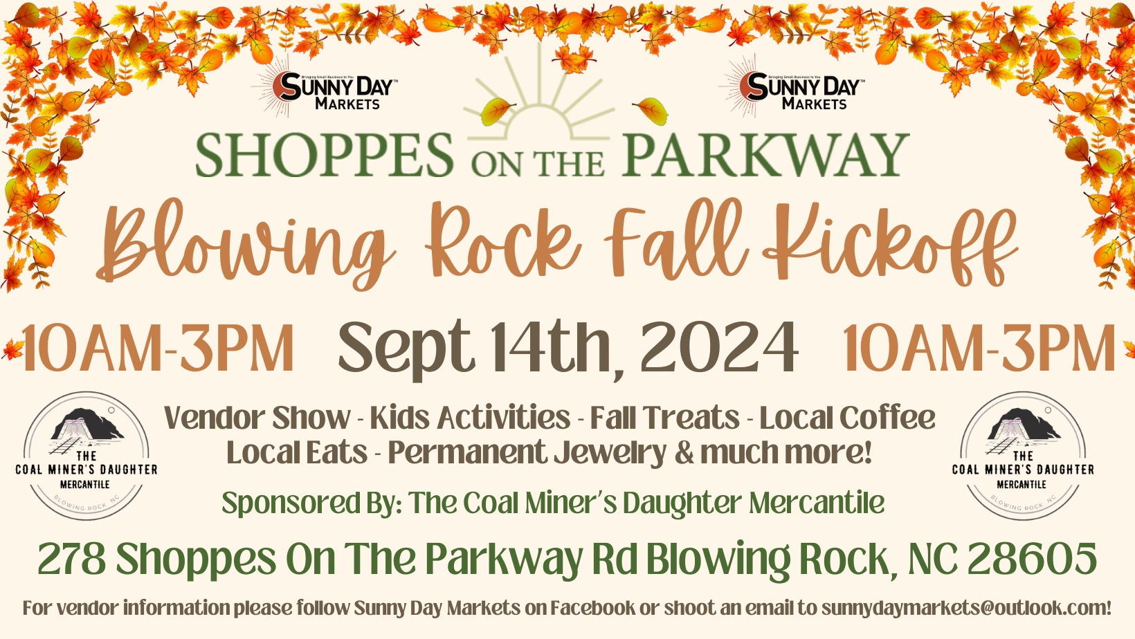 Blowing Rock Fall Kickoff