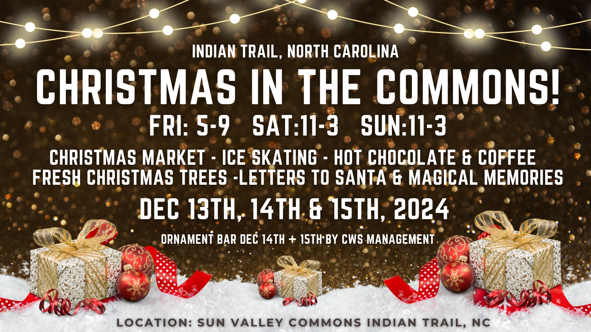 Christmas In The Commons - 2nd Weekend