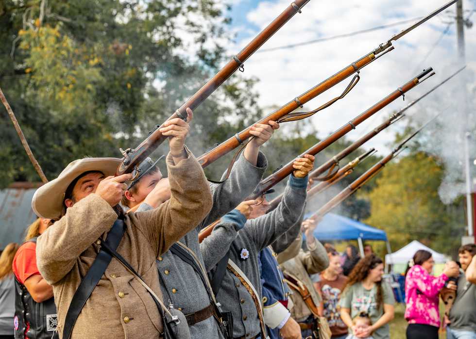 Black Powder Demonstrations by the Louisiana SCV