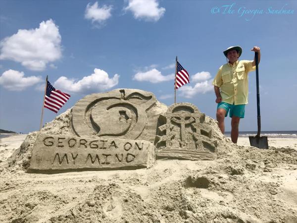 75th Anniversary Sandcastle