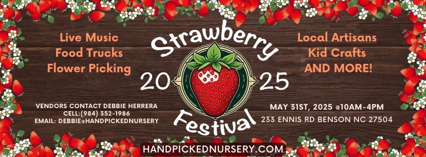 Inaugural Strawberry Festival at Hand Picked Nursery