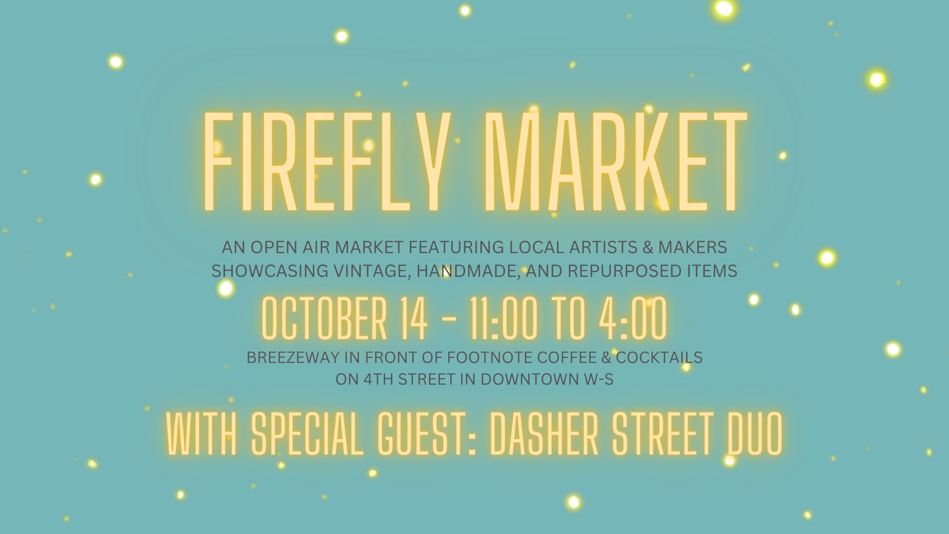 10.14.2023 - Footnote Coffee's Firefly Market