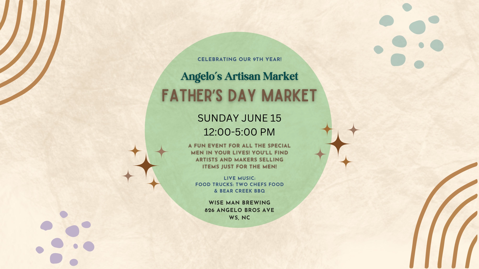 6.15.25 - Angelo's Artisan Father's Day Market