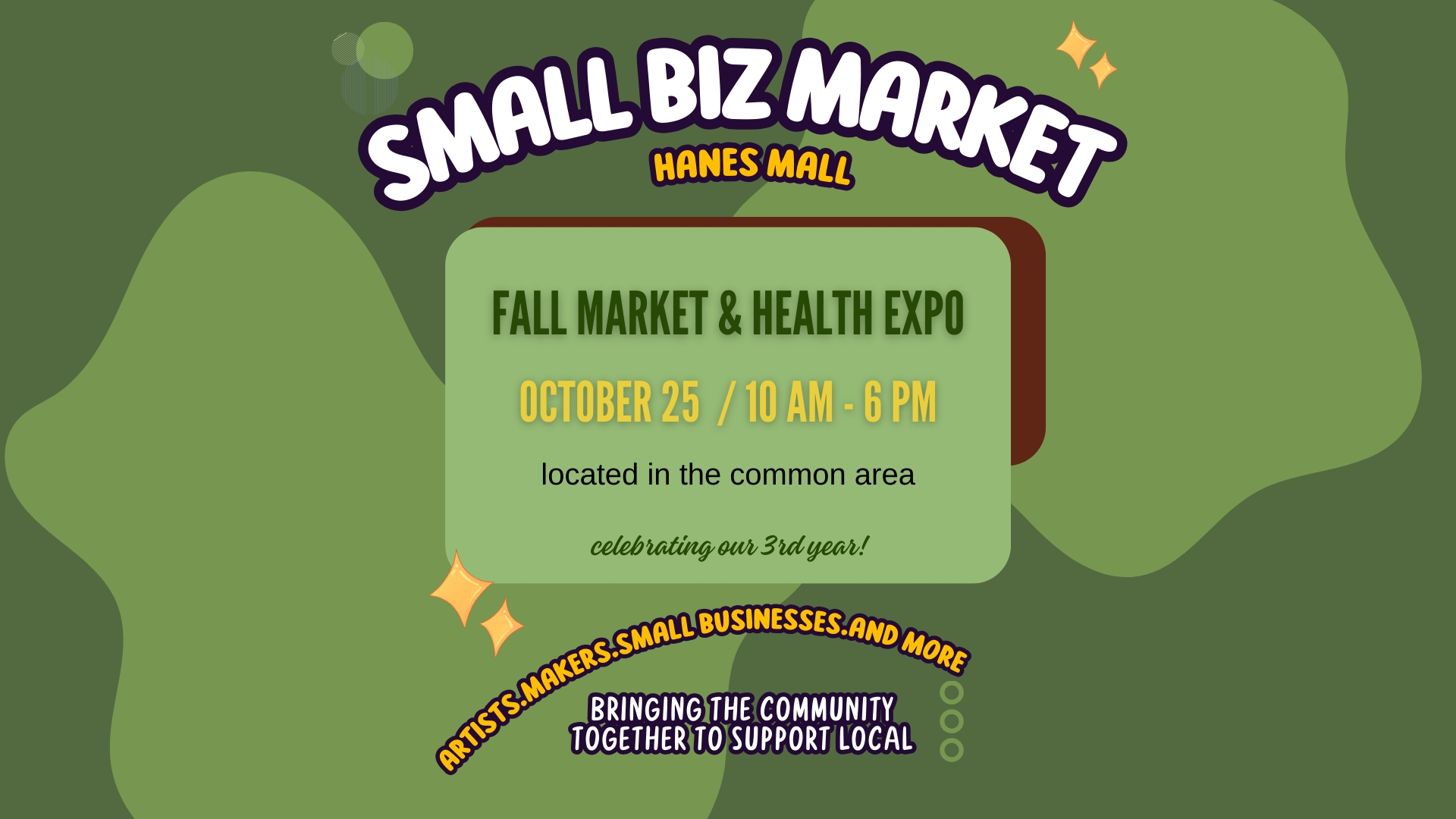 10.25.2025 - Small Biz Market & Health Expo