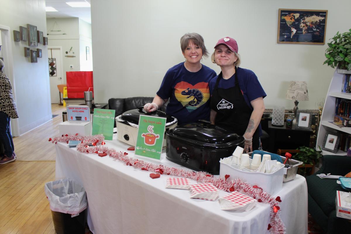 Hope Cafe's Soup Station