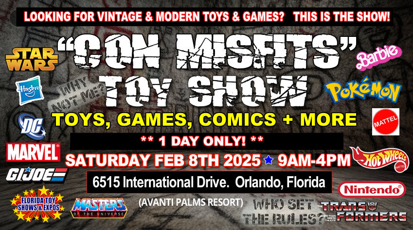 Con Misfits Toy Show 2025