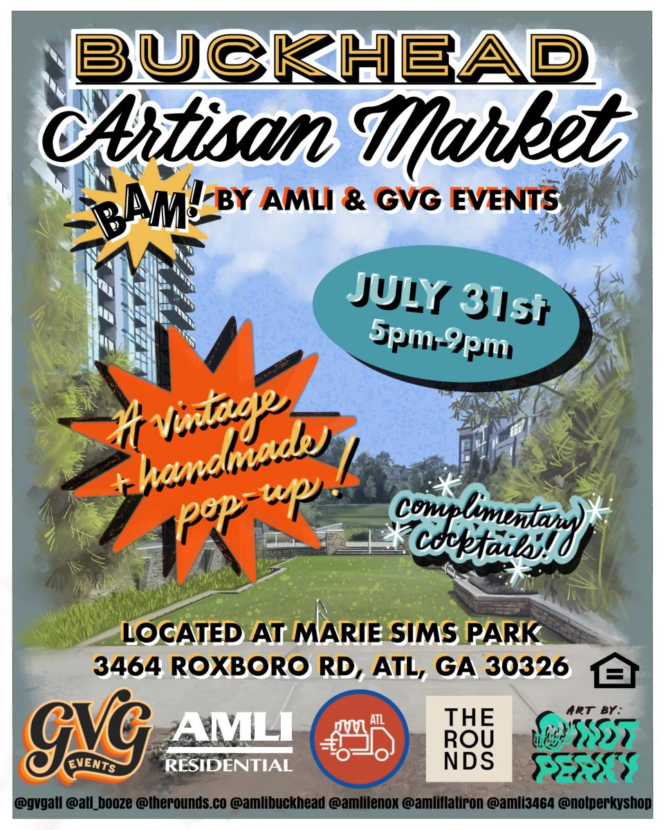 Buckhead Artisan Market - July 31st, 2024