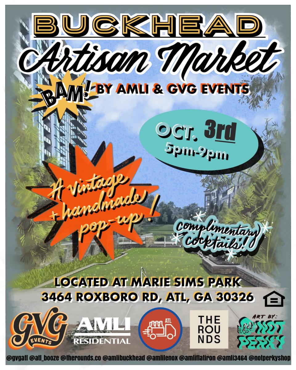 Buckhead Artisan Market - September 25th, 2024