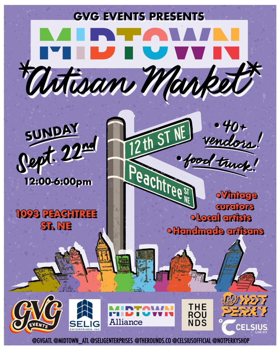 Midtown Artisan Market - September 22nd, 2024 cover image