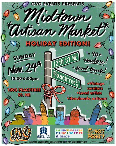 Midtown Artisan Market - November 24th, 2024