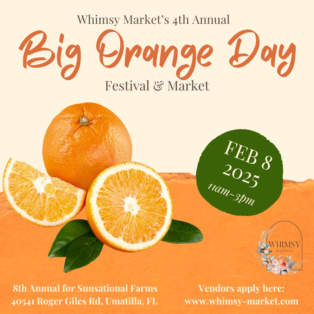 Whimsy Market - 4th Annual Big Orange Day 2025 cover image