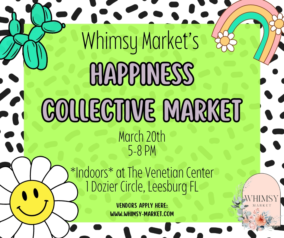 Whimsy Market - The Happiness Collective - March 2024 cover image