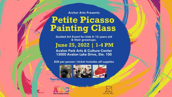 Petite Picasso Painting Class