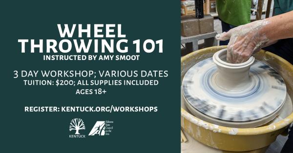 Wheel Throwing 101  with Amy Smoot 2025