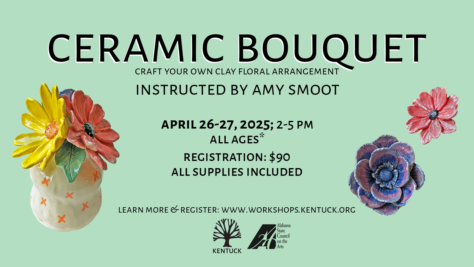 Ceramic Bouquets with Amy Smoot 2025