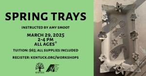 Spring Trays with Amy Smoot: March 2025 cover picture